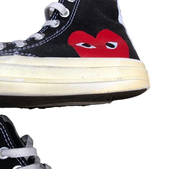 Converse X Comme Des Garcons Converse PLAY Chuck 70 High Top CDG Converse - Picture 6 of 14